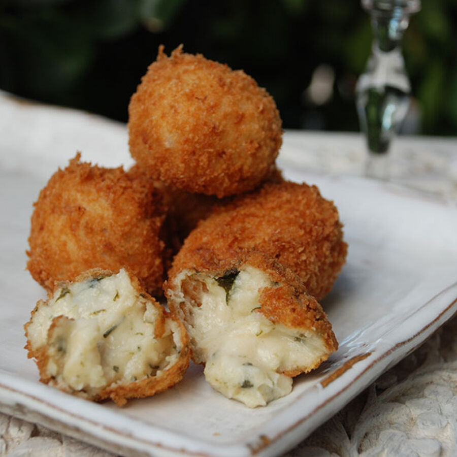 Croquetas de Bacalao y verdejo de Pepe & Cro