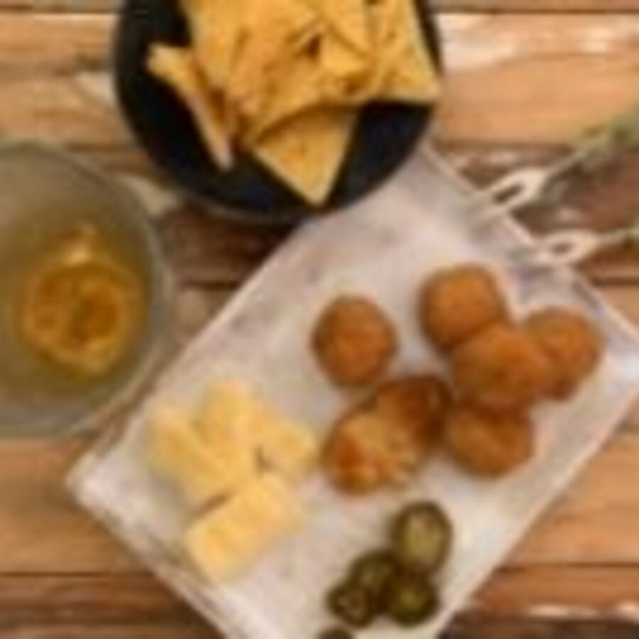 Croquetas de Cheddar y jalapeño de Pepe & Cro